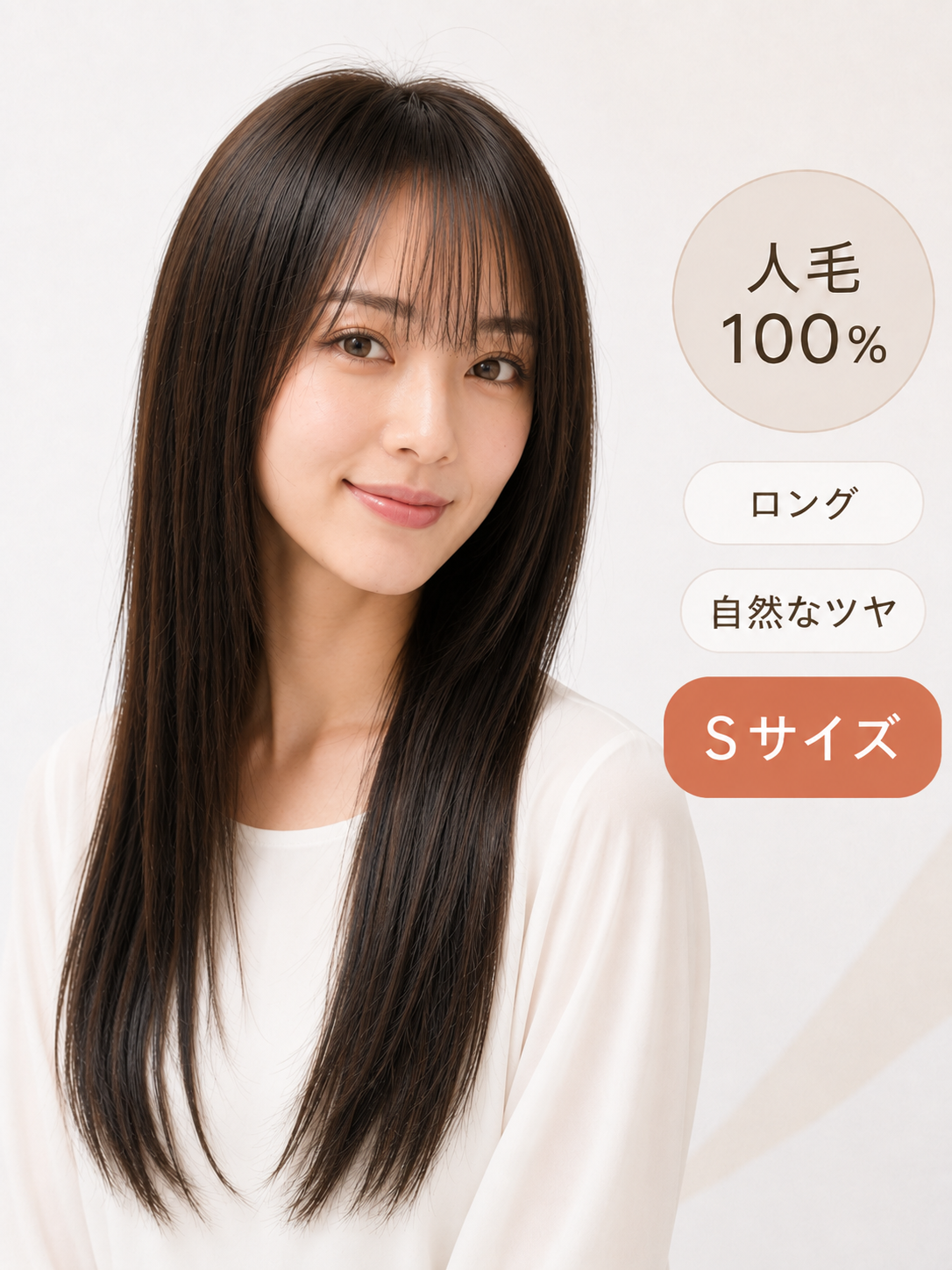 人毛100%フルウィッグ人毛ウィッグ ナチュラルレイヤーカット ロングストレート 自然な前髪 医療用・普段使い対応 前髪 (复制) 人毛100%フルウィッグ人毛ウィッグ ナチュラルレイヤーカット ロングストレート 自然な前髪 医療用・普段使い対応 前髪 (复制)