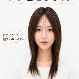 人毛100%フルウィッグ人毛ウィッグ ナチュラルレイヤーカット フルウィッグ 自然な前髪 医療用・普段使い対応