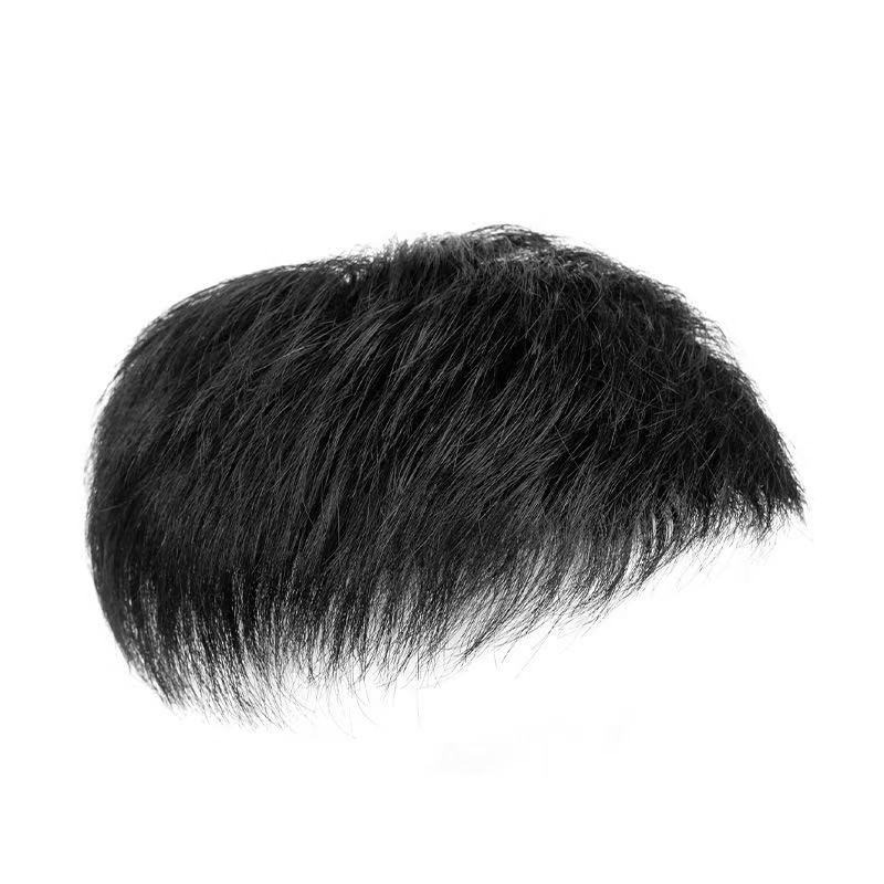 男性用 部分ウィッグ 人毛100% 16×18cm 頭頂部カバー リアルなつむじ 通気性ネット メンズ ヘアピース ピン・テープ対応 男性用 部分ウィッグ 人毛100% 16×18cm 頭頂部カバー リアルなつむじ 通気性ネット メンズ ヘアピース ピン・テープ対応