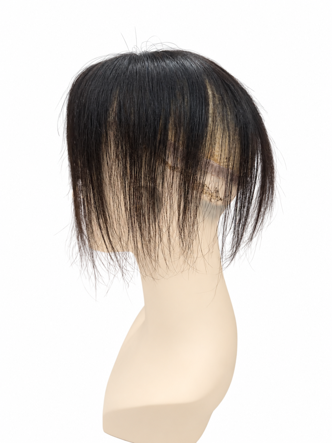 善徳 ヘアピース 人毛100% 総手植え 部分ウィッグ ベース5×8cm 長さ約25cm 自然な分け目 頭頂部ボリュームアップ 固定ピン付き 善徳 ヘアピース 人毛100% 総手植え 部分ウィッグ ベース5×8cm 長さ約25cm 自然な分け目 頭頂部ボリュームアップ 固定ピン付き